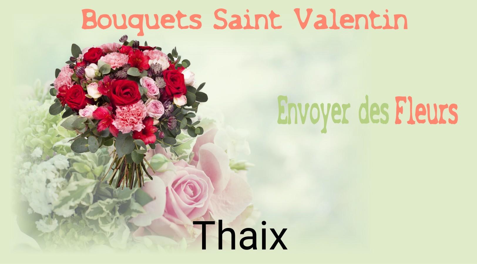 Roses de Saint-Valentin livrées à Thaix